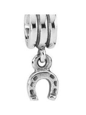 Pandora Hanging Horseshoe Charm 790259 Sterling Silver ALE 925
